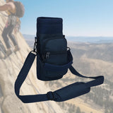 Maxbell Maxbell Water Bottle Carrier Bag Pocket for Traveling Backpacking Outdoor Activities Blue