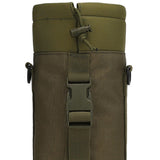 Maxbell Water Bottle Carrier Bag Pocket for Traveling Backpacking Outdoor Activities Deep Green