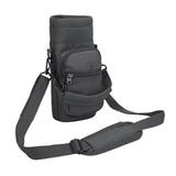 Maxbell Water Bottle Carrier Bag Pocket for Traveling Backpacking Outdoor Activities Grey