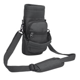 Maxbell Water Bottle Carrier Bag Pocket for Traveling Backpacking Outdoor Activities Grey