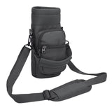 Maxbell Water Bottle Carrier Bag Pocket for Traveling Backpacking Outdoor Activities Grey