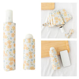 Maxbell Folding Umbrella Portable Travel Umbrella for Outdoor Activities Trips Beach Tri Fold Umbrella