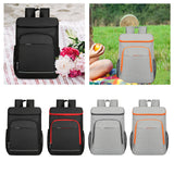 Maxbell Insulated Backpack Accessories Large Traveling Bag for Shopping Picnic Women Black