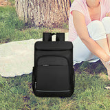 Maxbell Insulated Backpack Accessories Large Traveling Bag for Shopping Picnic Women Black