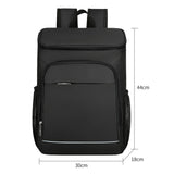 Maxbell Insulated Backpack Accessories Large Traveling Bag for Shopping Picnic Women Black