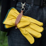 Maxbell Glove Strap Multifunctional Gloves Keeper for Work Glove Cold Weather Gloves Brown