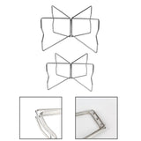 Maxbell Folding Cooler Stand Metal Foldable Stand Rack Frame for Cooking Camping BBQ L