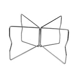 Maxbell Folding Cooler Stand Metal Foldable Stand Rack Frame for Cooking Camping BBQ L