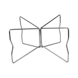 Maxbell Folding Cooler Stand Metal Foldable Stand Rack Frame for Cooking Camping BBQ L