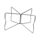 Maxbell Folding Cooler Stand Metal Foldable Stand Rack Frame for Cooking Camping BBQ L