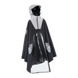 Maxbell Motorcycle Raincoat Rain Wear Adult Rain Poncho for Emergency Riding Cycling