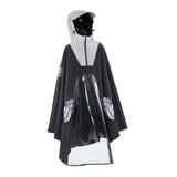 Maxbell Motorcycle Raincoat Rain Wear Adult Rain Poncho for Emergency Riding Cycling
