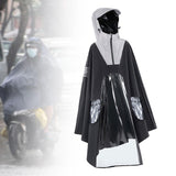 Maxbell Motorcycle Raincoat Rain Wear Adult Rain Poncho for Emergency Riding Cycling
