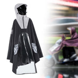 Maxbell Motorcycle Raincoat Rain Wear Adult Rain Poncho for Emergency Riding Cycling