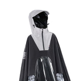 Maxbell Motorcycle Raincoat Rain Wear Adult Rain Poncho for Emergency Riding Cycling