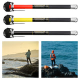 Maxbell Fishing Gaff Hook Carbon Sturdy Gaff 19.68ft Telescopic Rock Fishing Boating Black 6 meter