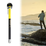 Maxbell Fishing Gaff Hook Carbon Sturdy Gaff 19.68ft Telescopic Rock Fishing Boating Yellow 6 meter