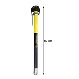 Maxbell Fishing Gaff Hook Carbon Sturdy Gaff 19.68ft Telescopic Rock Fishing Boating Yellow 6 meter