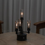 Maxbell 1 to 4 Outdoor Gas Tank Adapter Camping Equipment Leakproof Gas Lamp Adapter gray