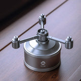 Maxbell 1 to 4 Outdoor Gas Tank Adapter Camping Equipment Leakproof Gas Lamp Adapter gray