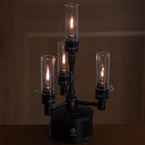 Maxbell 1 to 4 Outdoor Gas Tank Adapter Camping Equipment Leakproof Gas Lamp Adapter gray