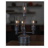 Maxbell 1 to 4 Outdoor Gas Tank Adapter Camping Equipment Leakproof Gas Lamp Adapter gray