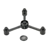 Maxbell 1 to 4 Outdoor Gas Tank Adapter Camping Equipment Leakproof Gas Lamp Adapter black