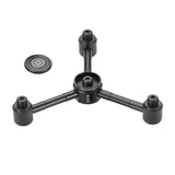 Maxbell 1 to 4 Outdoor Gas Tank Adapter Camping Equipment Leakproof Gas Lamp Adapter black