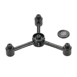 Maxbell 1 to 4 Outdoor Gas Tank Adapter Camping Equipment Leakproof Gas Lamp Adapter black