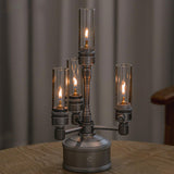 Maxbell 1 to 4 Outdoor Gas Tank Adapter Camping Equipment Leakproof Gas Lamp Adapter black