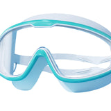 Maxbell Adult Swim Goggles Anti Fog Eye Protection Portable Eyewear for Water Sports Green White