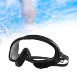 Maxbell Adult Swim Goggles Anti Fog Eye Protection Portable Eyewear for Water Sports Black