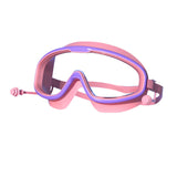 Maxbell Kids Swim Goggles Leakproof Swim Glasses for Swimming Pool Snorkeling Diving Purple Pink