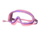 Maxbell Kids Swim Goggles Leakproof Swim Glasses for Swimming Pool Snorkeling Diving Purple Pink