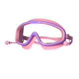 Maxbell Kids Swim Goggles Leakproof Swim Glasses for Swimming Pool Snorkeling Diving Purple Pink