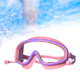 Maxbell Kids Swim Goggles Leakproof Swim Glasses for Swimming Pool Snorkeling Diving Purple Pink