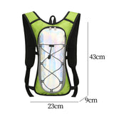 Maxbell Hydration Backpack Nylon Men Women Hydration Pack for Biking Hiking Climbing Green