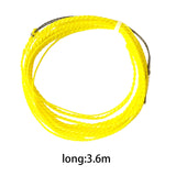 Maxbell Fly Line Floating Line Tenkara Fishing Line for Outdoor Freshwater Saltwater Yellow 12FT