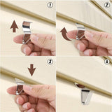 Maxbell 10x Vinyl Siding Hooks Hangers Heavy Duty for Study Room Apartment Household