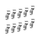 Maxbell 10x Vinyl Siding Hooks Hangers Heavy Duty for Study Room Apartment Household