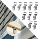 Maxbell 10x Vinyl Siding Hooks Hangers Heavy Duty for Study Room Apartment Household