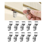 Maxbell 10x Vinyl Siding Hooks Hangers Heavy Duty for Study Room Apartment Household