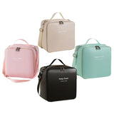 Maxbell Insulated Lunch Case Bag Leakproof Tote Food Bento Pouch for Adults Work Men White