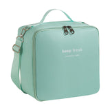 Maxbell Insulated Lunch Case Bag Leakproof Tote Food Bento Pouch for Adults Work Men Green
