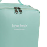 Maxbell Insulated Lunch Case Bag Leakproof Tote Food Bento Pouch for Adults Work Men Green
