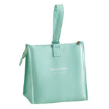 Maxbell Insulated Lunch Storage Bag Portable Tote Bento Pouch for Fishing Adults Girls Green