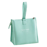 Maxbell Insulated Lunch Storage Bag Portable Tote Bento Pouch for Fishing Adults Girls Green