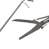 Maxbell Snake Tongs Stainless Steel Lightweight Portable Folding Rattlesnake Grabber 120cm