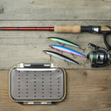 Maxbell Fly Fishing Box Saltwater Streamer Flies Container Fly Fishing Flies Storage