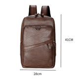 Maxbell Travel Backpack Lightweight Trendy Casual Backpack for Climbing Shopping Men Brown